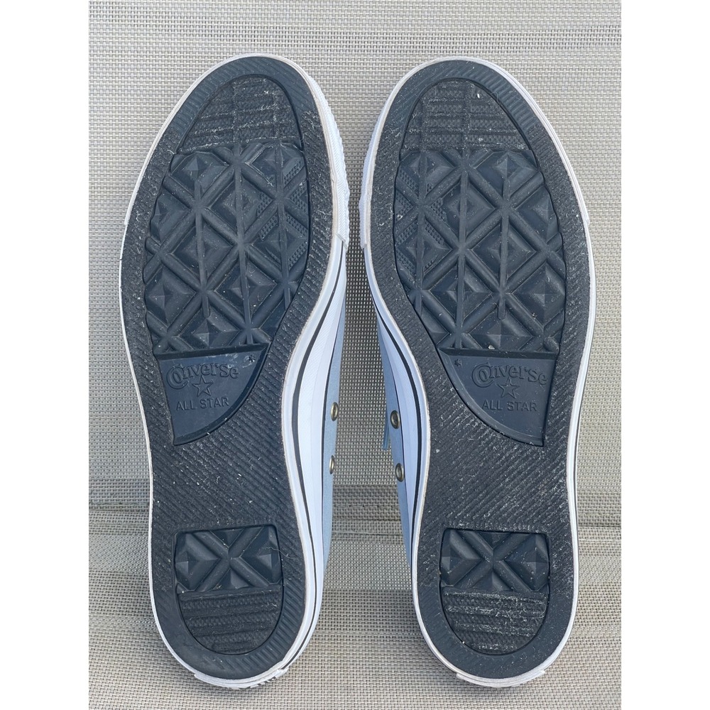 Converse Shoreline Slip On Sneakers Womens 10 Blue Excellent Low Top Canvas - Picture 9 of 10